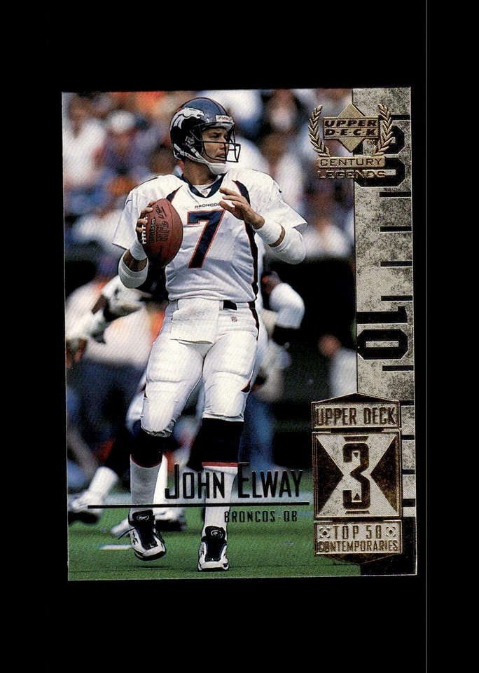 1999 Upper Deck Century Legends #53 John Elway Denver Broncos - Image 1 of 2