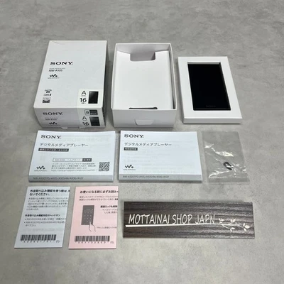 Reproductor de audio portátil Walkman negro Sony NW-A105 de alta resolución... - Imagen 1 de 4