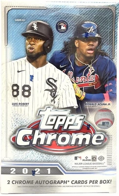 Caixa de hobby de beisebol 2021 Topps Chrome - Imagem 1 de 4