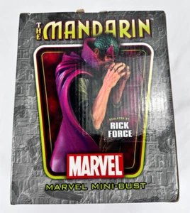 Marvel The Mandarin Bust Sculpted by Rick Force 87 of 1800 Open Box - Picture 1 of 8