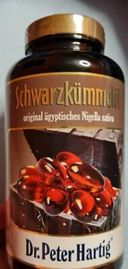 Dr. Peter Hartig - Schwarzkümmelöl 500 Kapseln NEU - Bild 1 von 4
