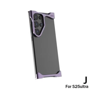 For Galaxy S25 S25+ S25Ultra Metal Frameless Minimalist Case R5Q1 UK B0N0 - Zdjęcie 1 z 22