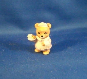 *HOMCO NURSE  BEAR   1 1/2" TALL   EXCELLENT CONDITION - Picture 1 of 3