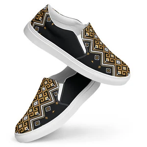 Women’s Designer slip-on canvas shoes - Picture 1 of 16