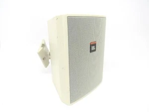 JBL Control 25 White Indoor/Outdoor Background/Foreground Speaker w/ Mount - Picture 1 of 5