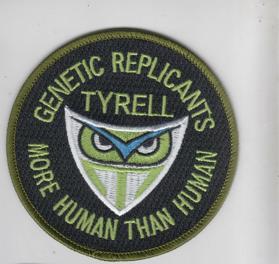 PATCH BLADE RUNNER TYRELL GENETIC REPLICANTS MORE HUMAN THAN HUMAN parche - Image 1 of 1