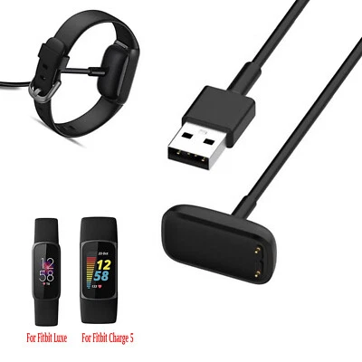 USB Magnetic Charger Cable Charging for Fitbit Luxe / Fitbit Charge 5/6 Watch - image 1 of 4