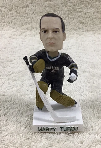 Dallas Stars Marty Turco NHL Mini Bobbleheads Original Packaging Cover