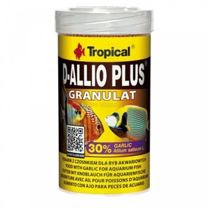 Tropical & Marine Fish Food - D-Allio Plus Granules with Garlic for Discus - Picture 1 of 6
