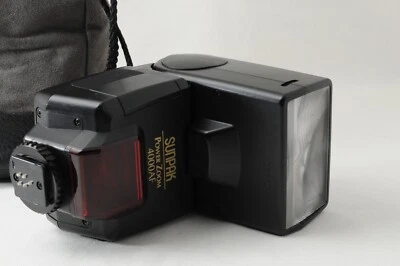 [Exc+3] Sunpak Power Zoom 4000AF  Shoe Mount Flash for CANON AF  From Japan - Image 1 of 4