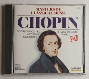 Frederic Chopin Masters of Classical Music Vol. 8 CD 1990 Brand New - Bild 1 von 2