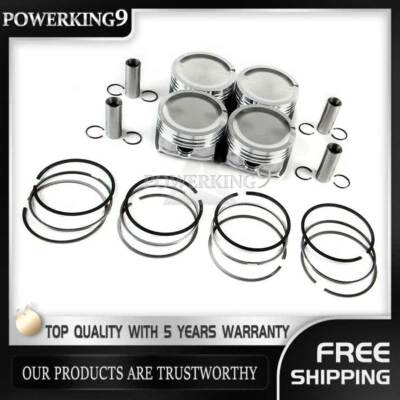 06B 107 065 N# Pistón y anillo para AUDI A4 TT VW Beetle Golf GTI Jetta Passat 1.8T Foto 1 de 4