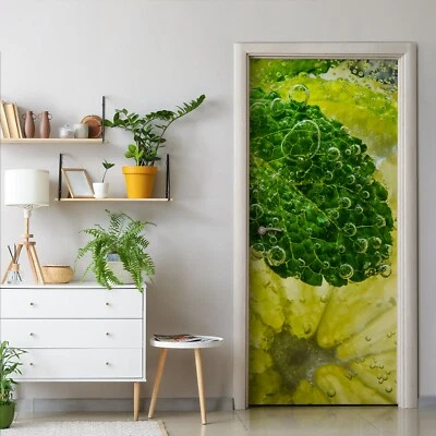 Türtapete selbstklebend Türposter Türaufkleber Zitrusfrüchte Frische Zitrone - Bild 1 von 4