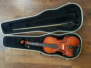 VINTAGE SCHERL &ROTH VIOLIN 2000 W/GLASSER VIOLIN BOW HARD CASE - Picture 1 of 12