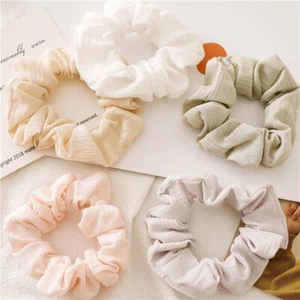 Hair Scrunchies Ponytail Holder Hair Tie Elastic Hair Bands Hair Accessories DIY - Picture 1 of 20