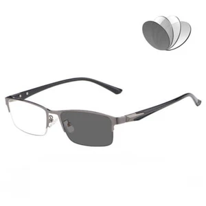 Mens Transition Photochromic Reading Glasses Sunglasses UV400 Readers 0 ~ 4.0 - Picture 1 of 15