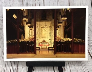 Washington DC National Cathedral Mount Saint Alban, High Altar Postcard - Picture 1 of 4