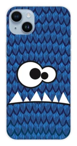 Coque en silicone imprimée compatible Apple iPhone 14 Plus Monster - Picture 1 of 3
