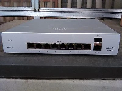 Cisco  (MS220-8P) Desktop Network Cloud Switch Device 3 Year License - Image 1 of 4