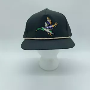 Burlebo Herren Outdoor Ente Logo Druckknopflasche Seil Mütze Kappe grau Einheitsgröße - Bild 1 von 7
