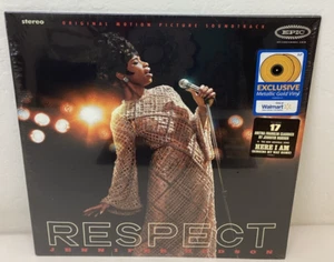Jennifer Hudson RESPECT Excl 2LP RECORD Aretha Franklin Golden Vinyl Soundtrack - Picture 1 of 6