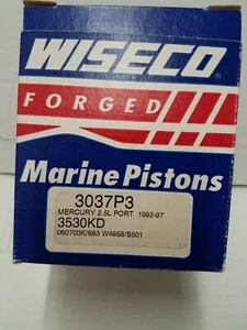 3037P3 WISECO .030" PISTON FOR MERCURY PORT 3.530" BORE V6 2.5L <TOP GUIDED ROD> - Picture 1 of 7
