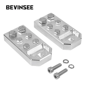 BEVINSEE Pair 6 Spot Flat Lug Style Battery Terminal BOLT USE ONLY (+/-) - Picture 1 of 12