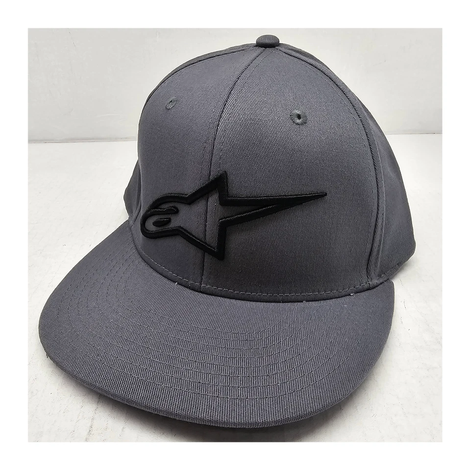 Gorra Alpine Stars Egeless Flat Bill pequeña mediana negra carbón Foto 1 de 1