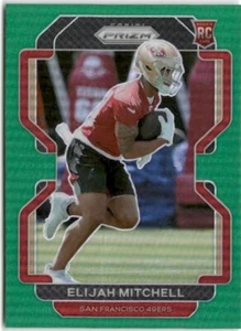 2021 Panini Prizm #399 Eli Mitchell Green - Picture 1 of 2