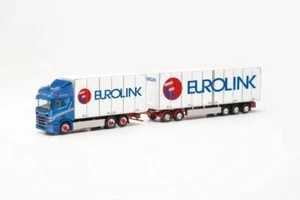 Herpa LKW Scania CR 20 HD Schwedencombi-KHZ Eurolink 316552 - Bild 1 von 1