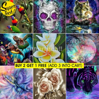 DIY 5D Arts Diamond Painting Full Drill Rhinestone Embroidery Cross Stitch Tool - image 1 of 4