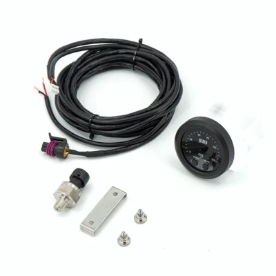 52mm Auto Electronic Oil Pressure Gauge 12V-24V DC with 1/8 Npt Sensor 0-150psi - Imagen 1 de 4