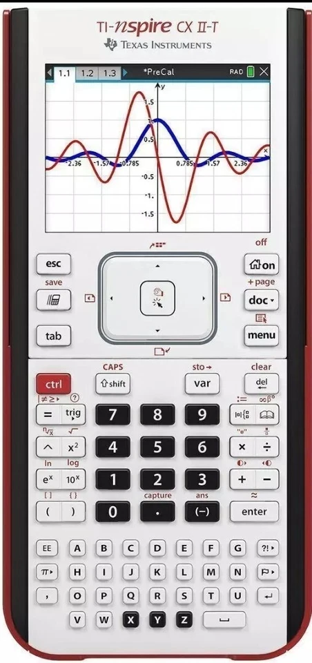 TI-nspire CX II-T Taschenrechner Texas Instruments  ✅Händler - Bild 1 von 4