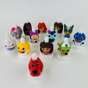 Good 2 Grow Lot Of 13 Collectible Juice Bottle Toppers Disney Baby Shark Shark - Picture 1 of 5