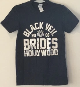 Black Veil Brides Hollywood Black Small Men’s T Shirt New Official - Imagen 1 de 1