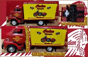 1992 PRIMA MARCIA PRESSOFUSA MOTO INDIANE 1952 GMC BOX CAMION MERCI - Foto 1 di 12