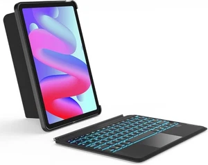 Inateck Tastatur Hülle iPad Pro 11 & iPad Air 6/5/4 Schwarz Touchpad - Bild 1 von 17