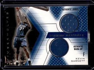 2001-02 SPx Kevin Garnett Winning Jersey #KG Timberwolves - Picture 1 of 2