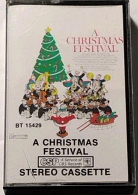 A Christmas Festival Cassette Tape Holiday Music Vintage Orchestral Seasonal Son - Image 1 of 2