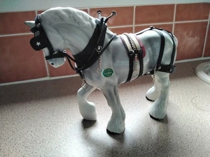 staffordshire Nelson .Gray Shire Horse - Picture 1 of 10