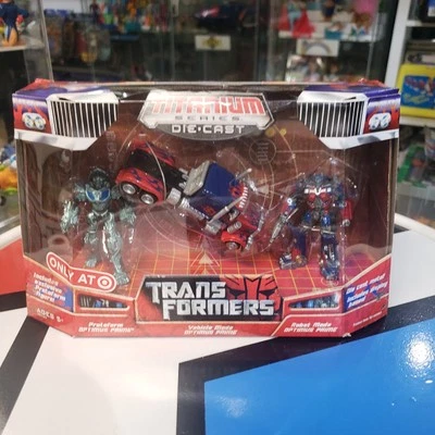NEW SEALED Transformers 2007 Titanium Optimus Prime Target Exclusive Galoob r - Image 1 of 4