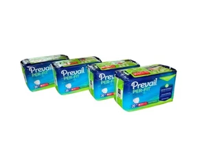 PREVAIL M 32”-44”Adult Daily Briefs Underwear 20 Ct X 4 Pks *80 Diapers PF-012/2 - Picture 1 of 8