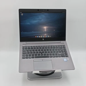 HP ZBook 14U G5 14" 120Hz Workstation Laptop i7 16GB 256GB SSD AMD WX GPU Linux - Picture 1 of 9