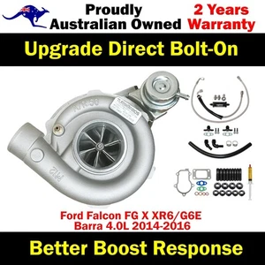 Billet Turbo+Oil Feed,Return Line For Ford Falcon FG X XR6/G6E Barra 4.0L - Picture 1 of 19