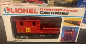 Vintage 1986 Lionel 6-6496 Santa Fe Red ATSF 6496 Work Caboose NIB - Picture 1 of 3