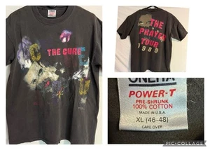 Vintage 1989 The Cure Disintegration The Prayer Tour Tshirt, XL Single Stitch - Picture 1 of 19