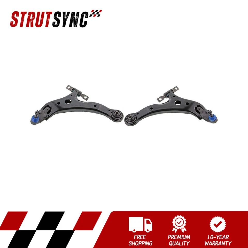 Brazo de control inferior delantero Mevotech grado original 2 piezas para Toyota Avalon 2005-2018 Foto 1 de 4