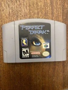 Perfect Dark Nintendo 64 N64 AUTHENTIC/TESTED/WORKS FAST SHIPPING - Picture 1 of 4