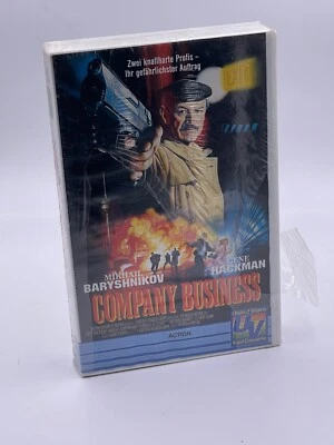 Company Business ( Gene Hackman) - VHS Video Kassette NEU/OVP  Folie mit riss - Bild 1 von 2