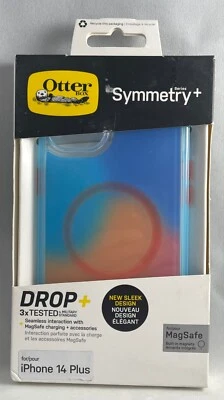 OtterBox Symmetry 系列保护壳 适用于 iPhone 14 Plus- 彩色 Gossamer 全新 原始设备制造商 — 第 1/3 张图片